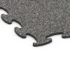Detailaufnahme der Randausprägung von WARCO-Produkt 6922, Beursvloer kliktegel, Format 98 x 98 × 1,8 cm, Farbe Donkergrijs graniet.