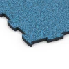 Detailaufnahme der Randausprägung von WARCO-Produkt 6857, Fitness Active vloertegel, Format 97,1 x 97,1 x 2,8 cm, Farbe Atlantisch.