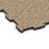 Detailaufnahme der Randausprägung von WARCO-Produkt 6858, Fitness Active vloertegel, Format 97,1 x 97,1 x 2,8 cm, Farbe Rattan.