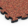 Detailaufnahme der Randausprägung von WARCO-Produkt 6773, Zwembadrand tegels, Format 28,9 x 28,9 x 1,8 cm, Farbe Etna.