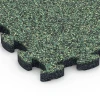 Detailaufnahme der Randausprägung von WARCO-Produkt 6816, Steentapijt kliktegel, Format 28,9 x 28,9 x 1,8 cm, Farbe Engels gazon.