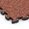 Detailaufnahme der Randausprägung von WARCO-Produkt 6818, Steentapijt kliktegel, Format 28,9 x 28,9 x 1,8 cm, Farbe Etna.