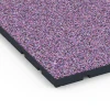 Detailaufnahme der Randausprägung von WARCO-Produkt 7137, Fitnessvloer voor buiten, Format 60 x 60 x 3 cm | 0,36 m², Farbe Lavendel.