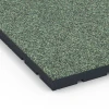 Detailaufnahme der Randausprägung von WARCO-Produkt 7143, Fitnessvloer voor buiten, Format 60 x 60 x 4 cm | 0,36 m², Farbe Engels gazon.