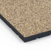 Detailaufnahme der Randausprägung von WARCO-Produkt 7149, Fitnessvloer voor buiten, Format 60 x 60 x 4 cm | 0,36 m², Farbe Rattan.
