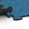 Großaufnahme vom Verbindungssystem von WARCO-Boden 0134 - Zwembadrandtegel im Farbdesign Atlantisch. Abmessungen 500 x 500 x 18 mm.