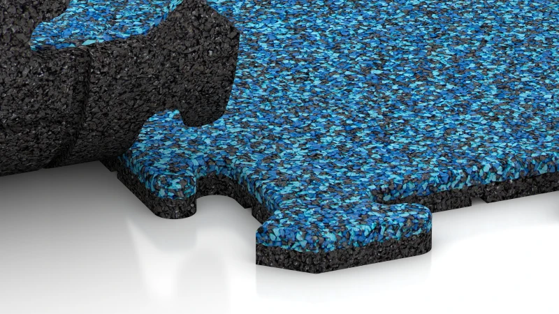 Puzzelverbinding met subtiel afgeronde afschuining