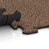 Großaufnahme vom Verbindungssystem von WARCO-Boden 0305 - Zwembadrandtegel im Farbdesign Schors & Bast. Abmessungen 1000 x 1000 x 18 mm.