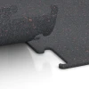 Großaufnahme vom Verbindungssystem von WARCO-Boden 3753 - Fitness Performance Elite Trainingsvloer im Farbdesign Licht Rood Gespikkeld. Abmessungen 100 x 100 x 1 cm | 1,00 m².