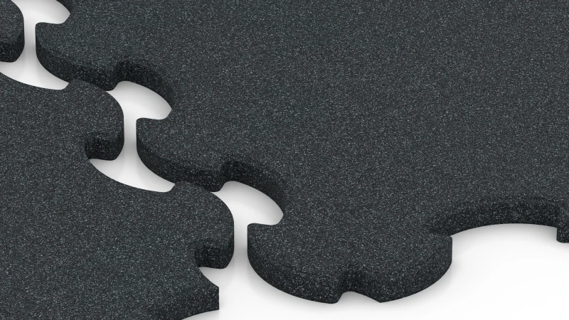 Geoptimaliseerde puzzelverbinding met afgeschuinde randen