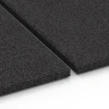 Großaufnahme vom Verbindungssystem von WARCO-Boden 6379 - Stalmat im Farbdesign Antraciet. Abmessungen 100 x 100 x 3 cm | 1,00 m².