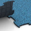 Großaufnahme vom Verbindungssystem von WARCO-Boden 6929 - Beursvloer kliktegel im Farbdesign Atlantisch. Abmessungen 97,1 x 97,1 × 1,8 cm.