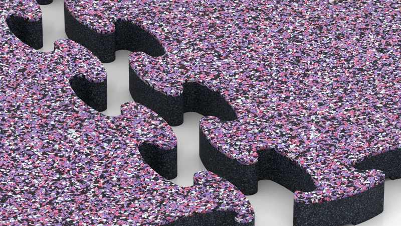 Geoptimaliseerde puzzelverzahning zonder voeg