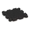 Aufsicht auf die Unterseite, also die Bodenseite von WARCO-Formteil 2881 - Loopbrug im Format 500 x 500 x 40 mm.