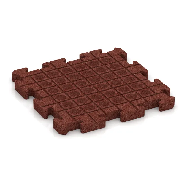 Aufsicht auf die Unterseite, also die Bodenseite von WARCO-Formteil 2967 - Buiten vlondertegel im Format 500 x 500 x 40 mm.