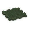Aufsicht auf die Unterseite, also die Bodenseite von WARCO-Formteil 2980 - Loopbrug im Format 500 x 500 x 40 mm.