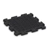 Aufsicht auf die Unterseite, also die Bodenseite von WARCO-Formteil 2612 - Fitnessvloer Studio im Format 500 x 500 x 30 mm.