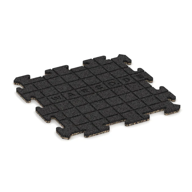 Aufsicht auf die Unterseite, also die Bodenseite von WARCO-Formteil 0040 - Buitentegel im Format 50 x 50 x 1,8 cm | 0,25 m².