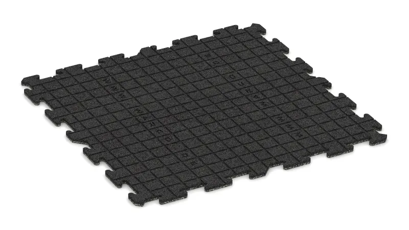 Drainagegroeven in een vierkant patroon – 4 mm diep