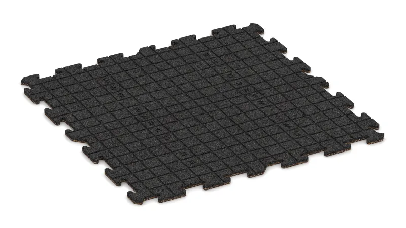 Drainagegroeven in een vierkant patroon – 4 mm diep