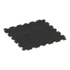 Aufsicht auf die Unterseite, also die Bodenseite von WARCO-Formteil 0224 - Sportvloerplaat HD 1,8 cm im Format 1000 x 1000 x 18 mm.