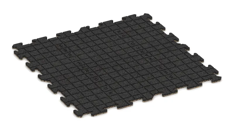 Drainagegroeven in een vierkant patroon – 4 mm diep