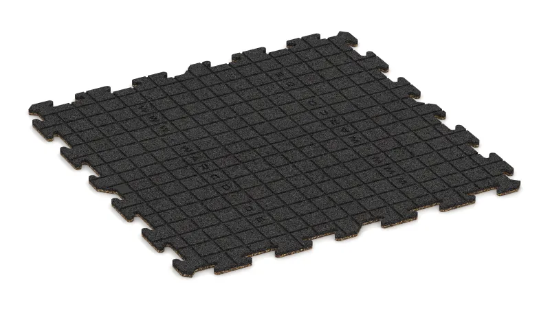 Drainagegroeven in een vierkant patroon – 4 mm diep