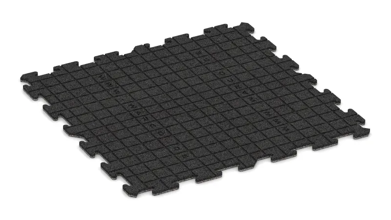 Drainagegroeven in een vierkant patroon – 4 mm diep