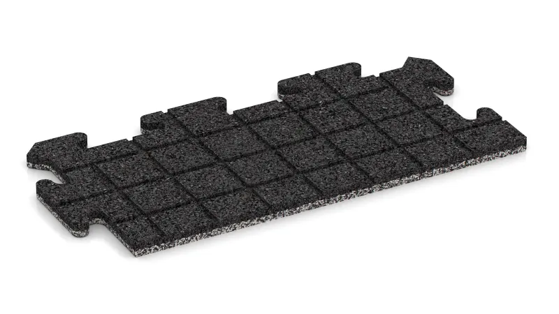 Drainagegroeven in een vierkant patroon – 4 mm diep