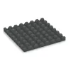 Aufsicht auf die Unterseite, also die Bodenseite von WARCO-Formteil 3986 - Hondenligmat im Format 500 x 500 x 40 mm.