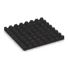 Aufsicht auf die Unterseite, also die Bodenseite von WARCO-Formteil 5544 - Rubber speelplaatstegel 4,5 cm - EN 1177 ≤ 135 cm im Format 500 x 500 x 45 mm.
