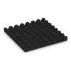 Aufsicht auf die Unterseite, also die Bodenseite von WARCO-Formteil 5538 - Rubber speelplaatstegel 4,5 cm - EN 1177 ≤ 135 cm im Format 500 x 500 x 45 mm.