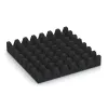 Aufsicht auf die Unterseite, also die Bodenseite von WARCO-Formteil 5620 - Rubber speelplaatstegel 8 cm - EN 1177 ≤ 215 cm im Format 500 x 500 x 80 mm.