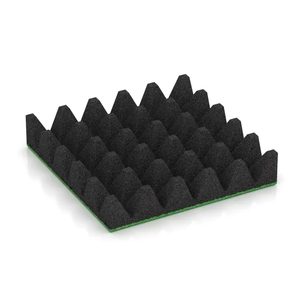 Aufsicht auf die Unterseite, also die Bodenseite von WARCO-Formteil 0739 - Valtegel im Format 500 x 500 x 100 mm.