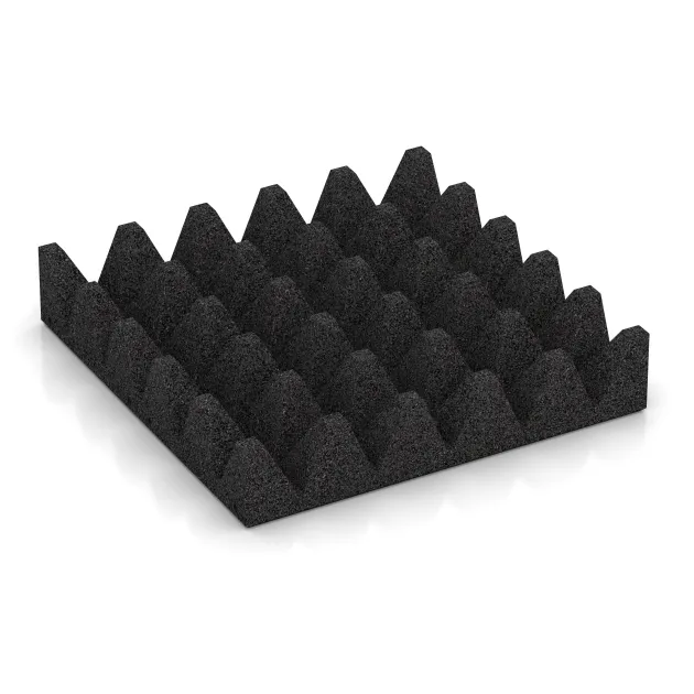 Aufsicht auf die Unterseite, also die Bodenseite von WARCO-Formteil 3836 - Valtegel im Format 500 x 500 x 100 mm.