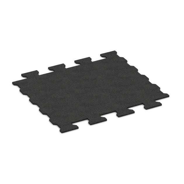 Aufsicht auf die Unterseite, also die Bodenseite von WARCO-Formteil 5191 - Rubberen bestratingsmat im Format 1120 x 1000 x 17 mm.