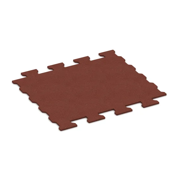 Aufsicht auf die Unterseite, also die Bodenseite von WARCO-Formteil 5192 - Rubberen bestratingsmat im Format 1120 x 1000 x 17 mm.