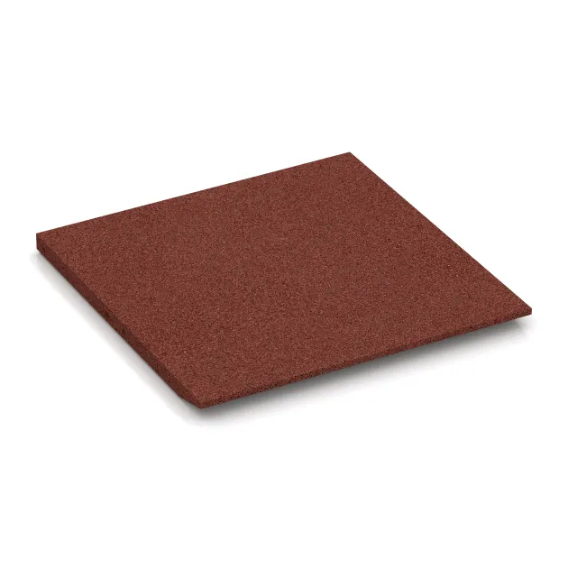 Aufsicht auf die Unterseite, also die Bodenseite von WARCO-Formteil 0420 - Randplaat (één zijde afgeschuind) im Format 500 x 500 x 30 mm.