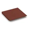 Aufsicht auf die Unterseite, also die Bodenseite von WARCO-Formteil 0438 - Randplaat (één zijde afgeschuind) im Format 500 x 500 x 50 mm.