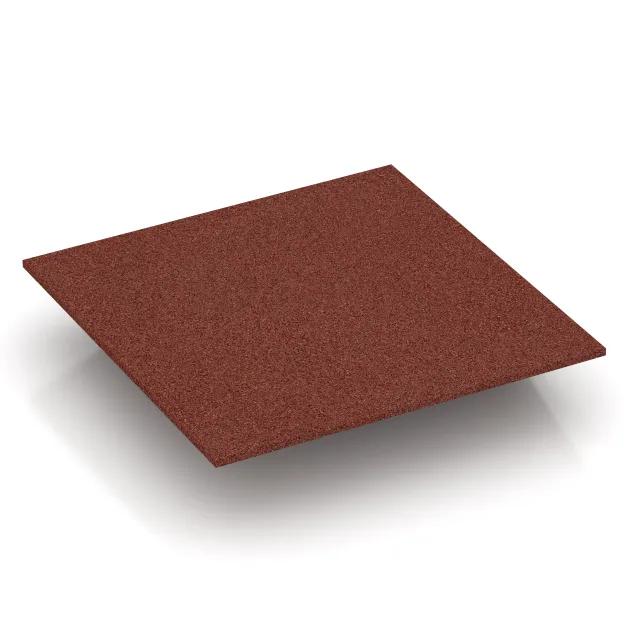 Aufsicht auf die Unterseite, also die Bodenseite von WARCO-Formteil 0498 - Hoekpaneel (twee zijden afgeschuind) im Format 500 x 500 x 100 mm.