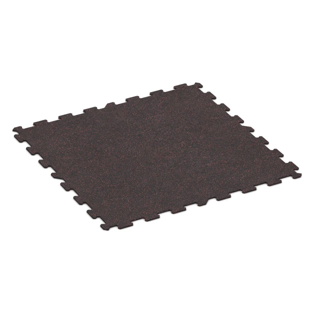 Aufsicht auf die Unterseite, also die Bodenseite von WARCO-Formteil 1049 - Fitnessvloer Compact im Format 970 x 970 x 8 mm | 0,94 m.