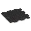 Aufsicht auf die Unterseite, also die Bodenseite von WARCO-Formteil 1186 - Hondenkennelplaat im Format 500 x 500 x 30 mm.