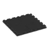 Aufsicht auf die Unterseite, also die Bodenseite von WARCO-Formteil 1600 - Fitnessvloer Rubber Tegels Classic im Format 1000 x 1000 x 30 mm.