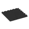 Aufsicht auf die Unterseite, also die Bodenseite von WARCO-Formteil 1601 - Fitnessvloer Rubber Tegels Classic im Format 1000 x 1000 x 30 mm.
