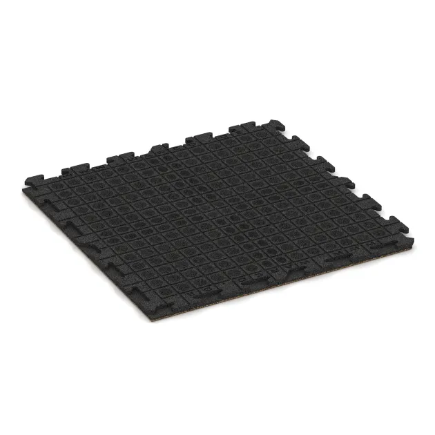 Aufsicht auf die Unterseite, also die Bodenseite von WARCO-Formteil 5772 - Eventvloer im Format 1000 x 1000 x 30 mm.