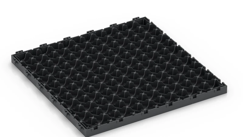 Kunststof roostertegel