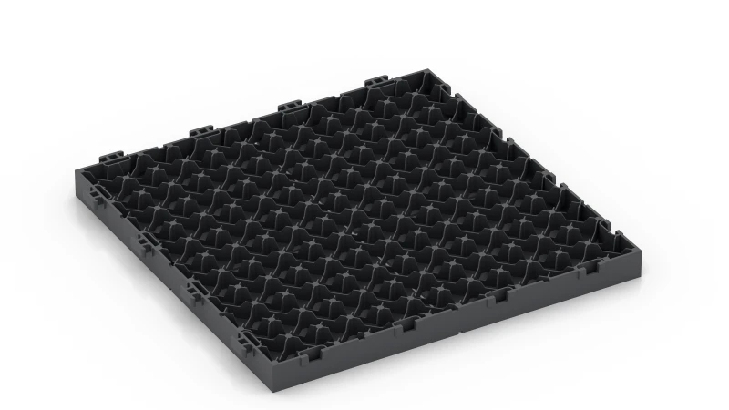 Kunststof roostertegel