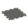 Aufsicht auf die Unterseite, also die Bodenseite von WARCO-Formteil 0882 - Fitnessvloer Compact im Format 485 x 485 x 8 mm.
