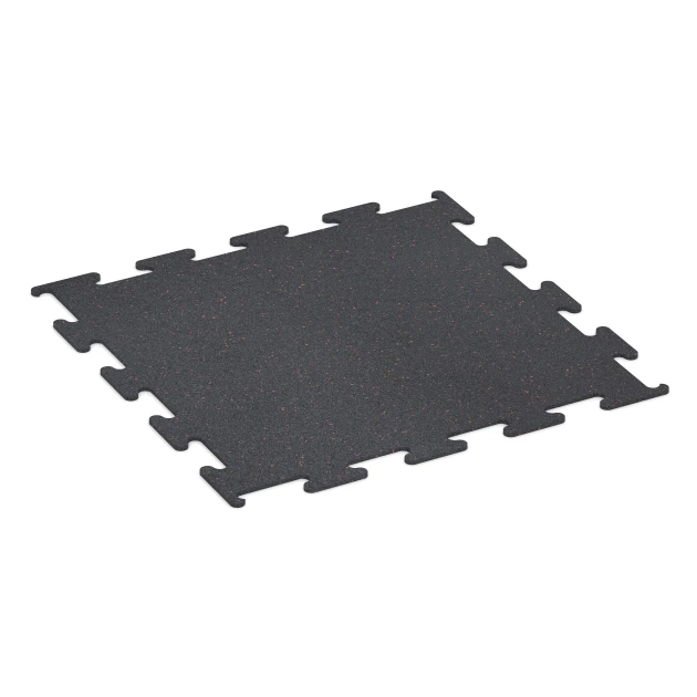 Aufsicht auf die Unterseite, also die Bodenseite von WARCO-Formteil 3753 - Fitness Performance Elite Trainingsvloer im Format 100 x 100 x 1 cm | 1,00 m².
