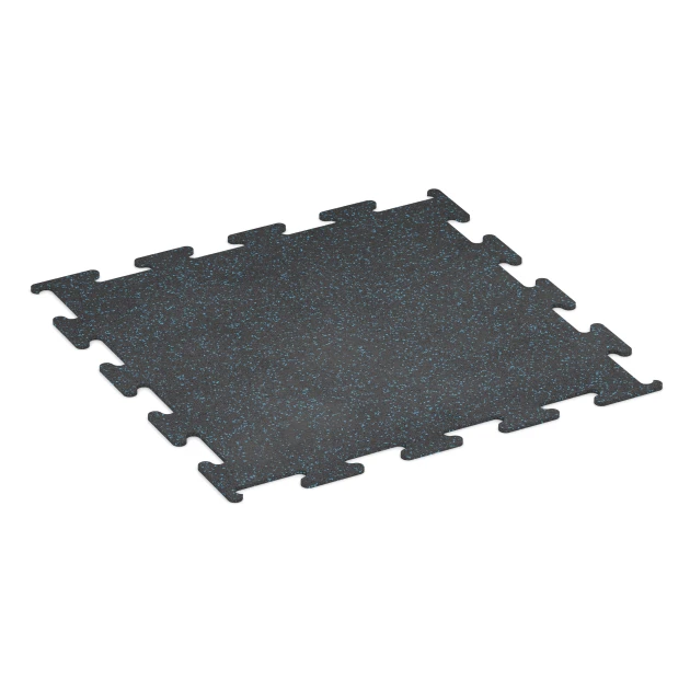 Aufsicht auf die Unterseite, also die Bodenseite von WARCO-Formteil 3754 - Fitness Performance Elite Trainingsvloer im Format 100 x 100 x 1 cm | 1,00 m².